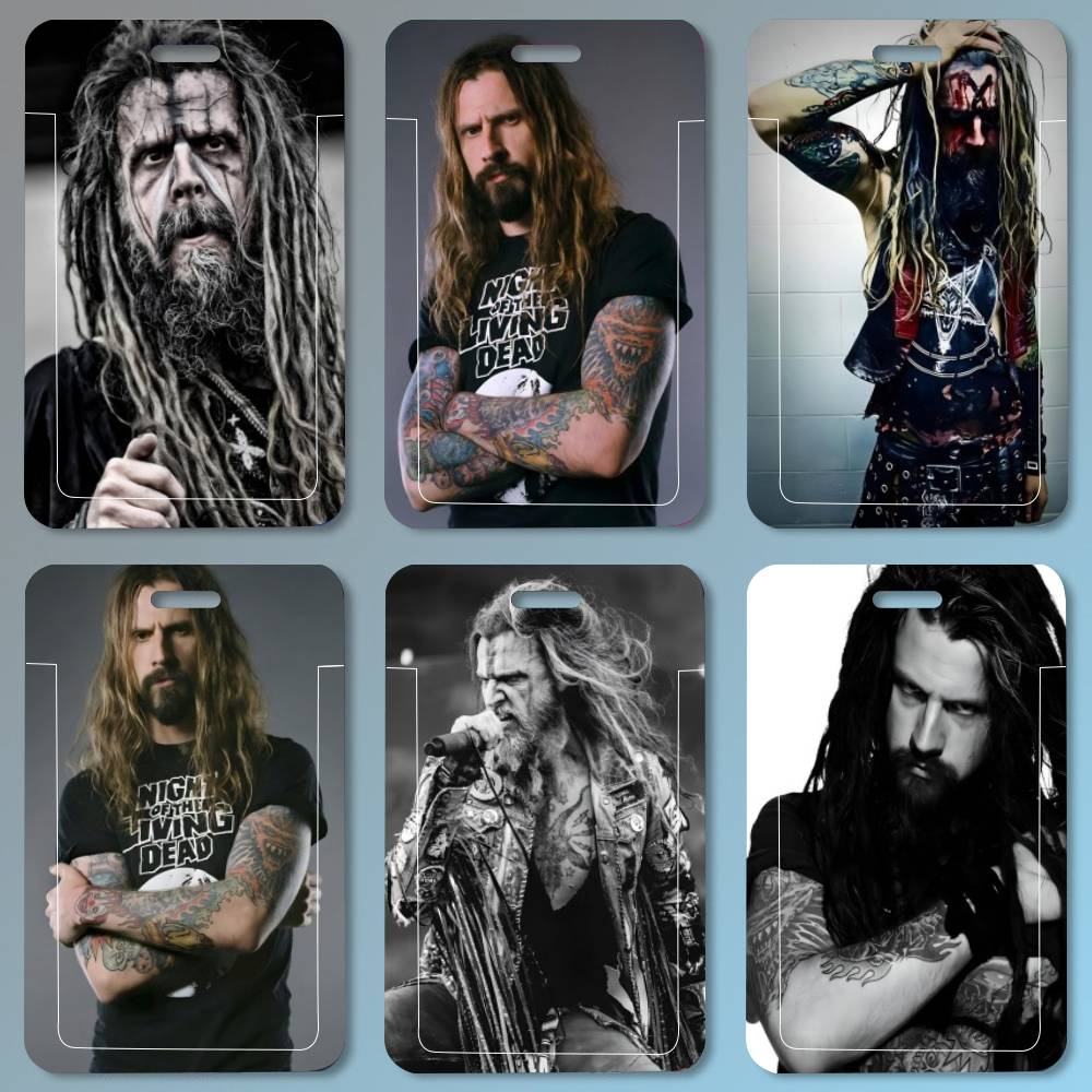 Leather Work In Art - R-Rob Zombie 캔버스 아트 ID 카드