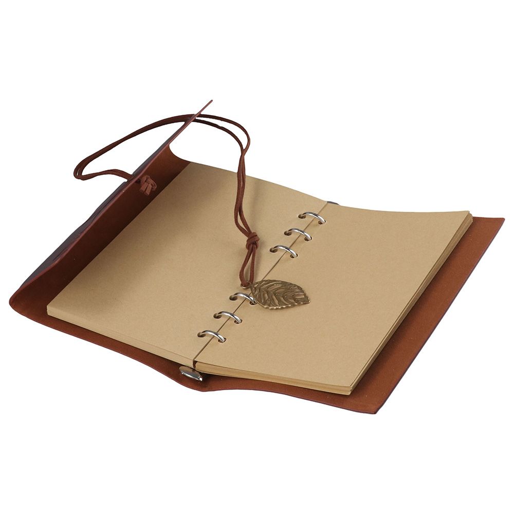 빈티지 PU 가죽 여행자 노트북 리프 저널 스케치북 일 - Leather Work Notebook 리뷰 및 가격