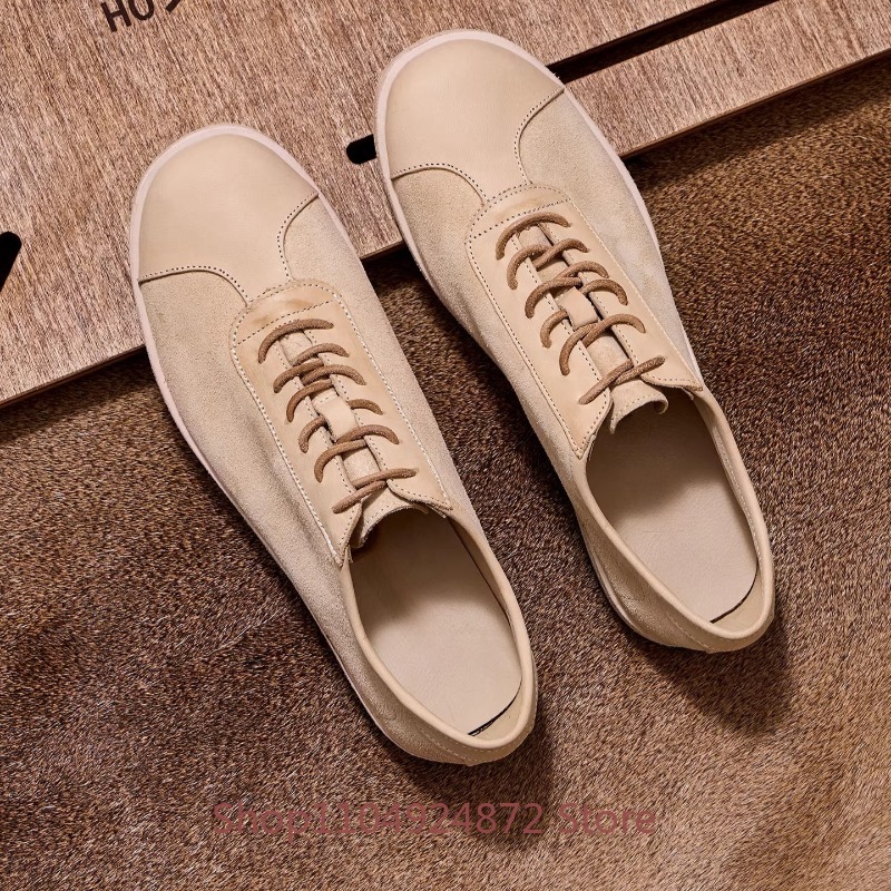 디자이너 신발 남성 정품 가죽 레이스업 캐주얼 비즈니스 - Leather Work Oxfords 리뷰 및 가격