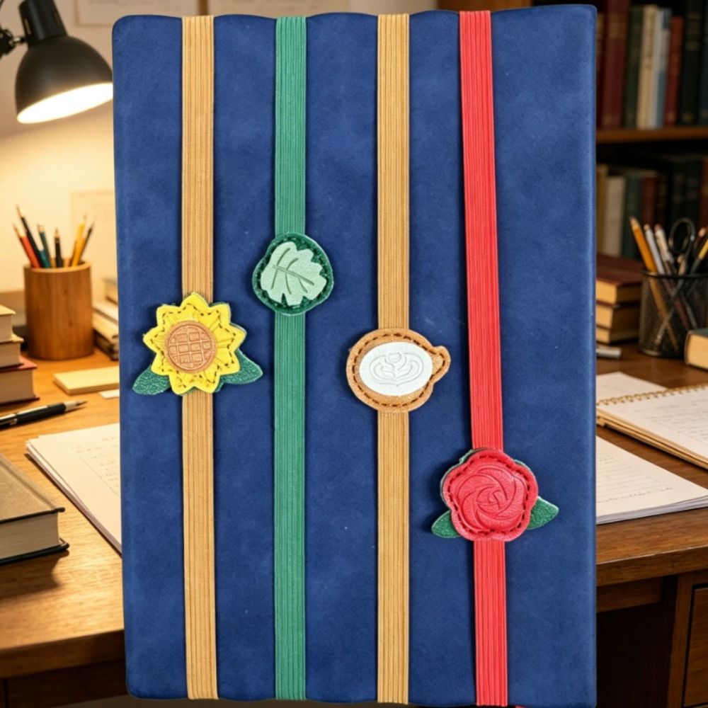 빈티지 탄성 밴드 가죽 북마크 분실 방지 다용도 PU  - Leather Work Notebook 리뷰 및 가격