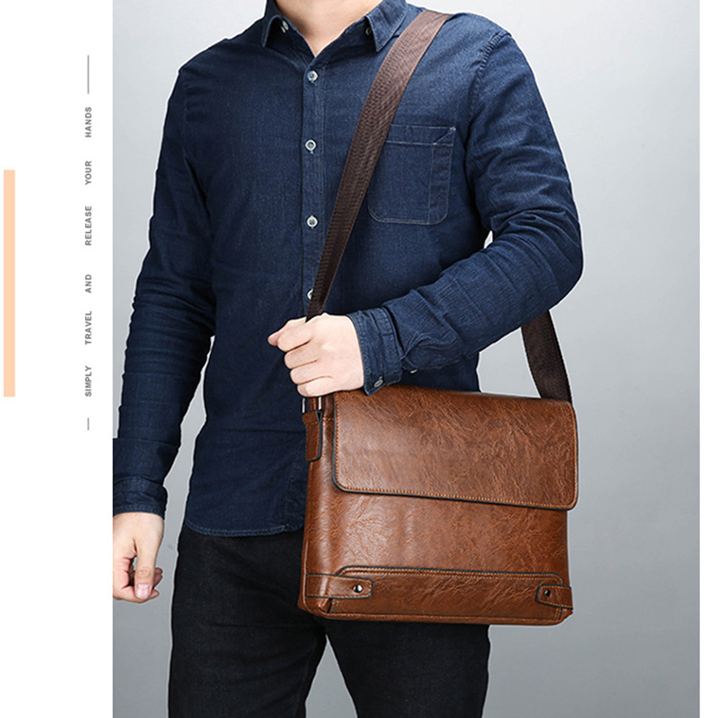 남성용 서류 가방 PU 가죽 토트 보스턴 통근 노트북  - Leather Work Bag Laptop 리뷰 및 가격