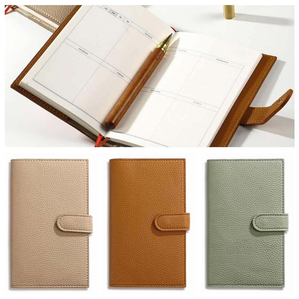 심플 리치 가죽 휴대용 노트북 두꺼운 고급 작업용 노트 - Leather Work Notebook 리뷰 및 가격