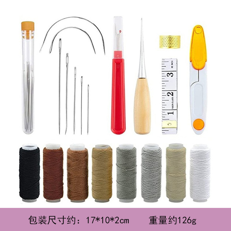 가죽 바늘 재봉 송곳 왁스 칠한 실 가죽 실내 장식품  - Upholstery Leather Work 리뷰 및 가격
