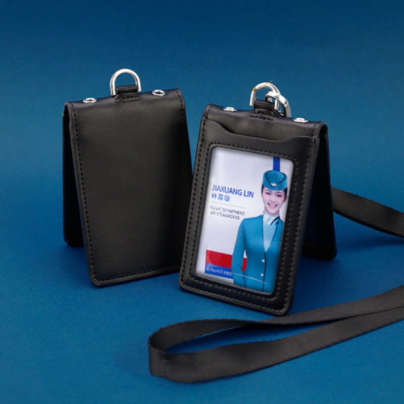 가죽 직원증 세트, 직원 카드 홀더, 배지 케이스, 작 - Leatherworker Name 리뷰 및 가격