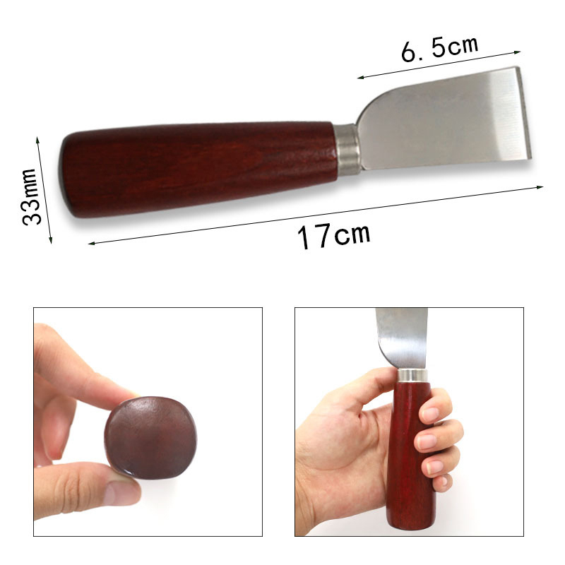 나무 손잡이 DIY 가죽 공예 도구 스테인리스 스틸 가 - Leatherwork Knife 리뷰 및 가격