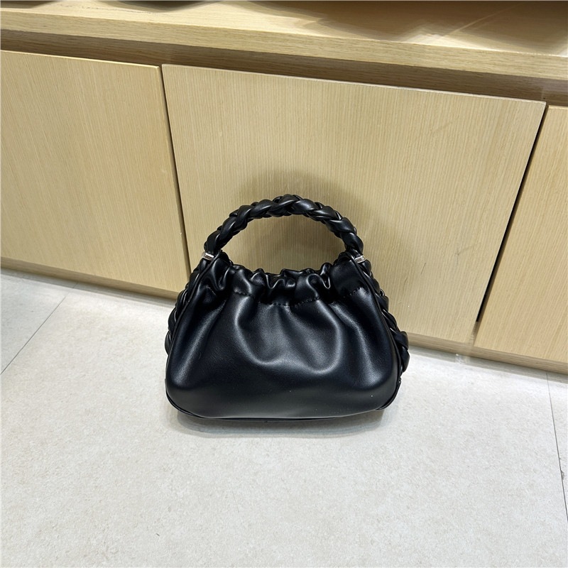 여성용 소프트 가죽 클라우드 백 루치드 덤플링 퍼스 트 - Leather Work Handbags For Women 리뷰 및 가격