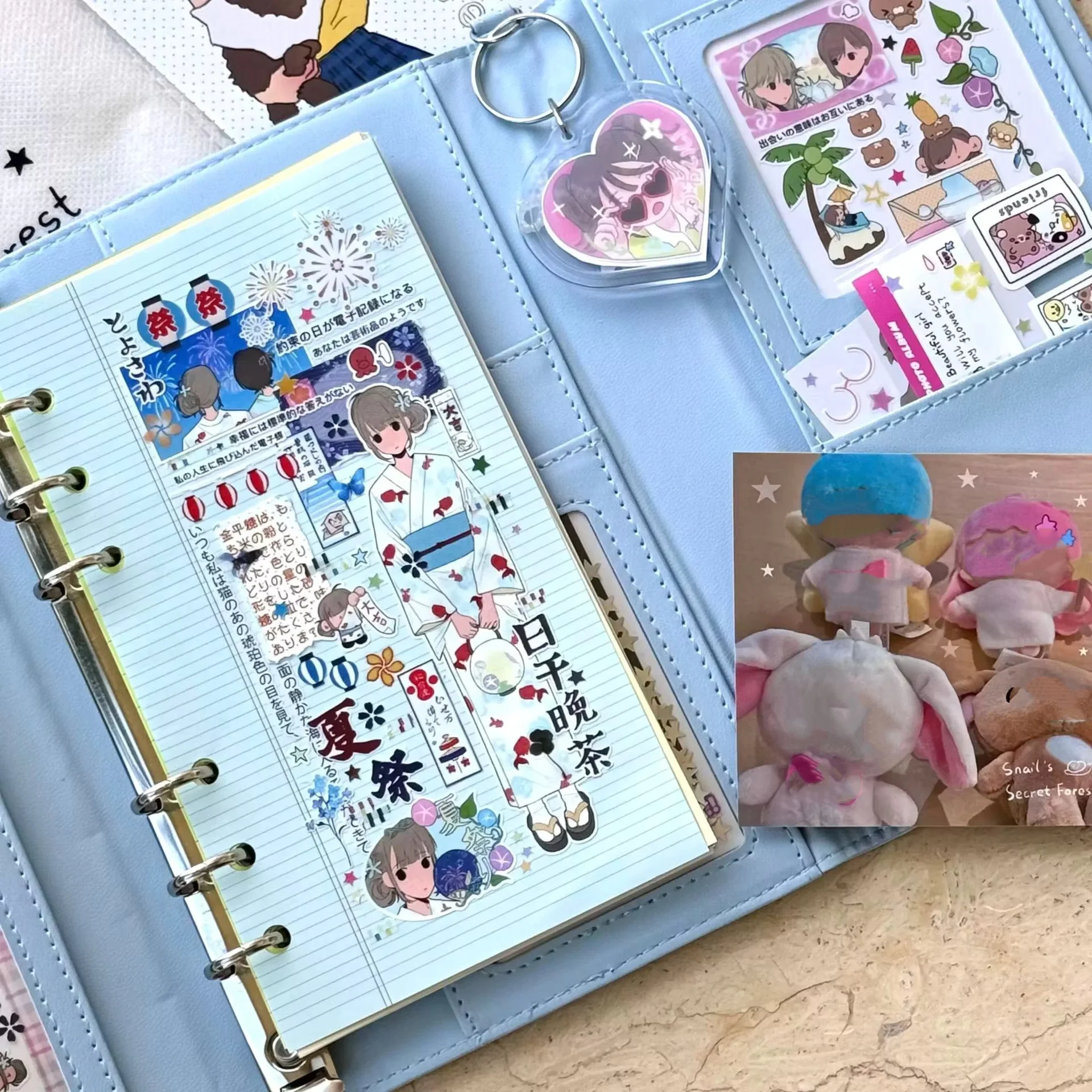 A6 레트로 다크 브라운 블루 삼단 가죽 저널 고급 학 - Leather Work Notebook 리뷰 및 가격