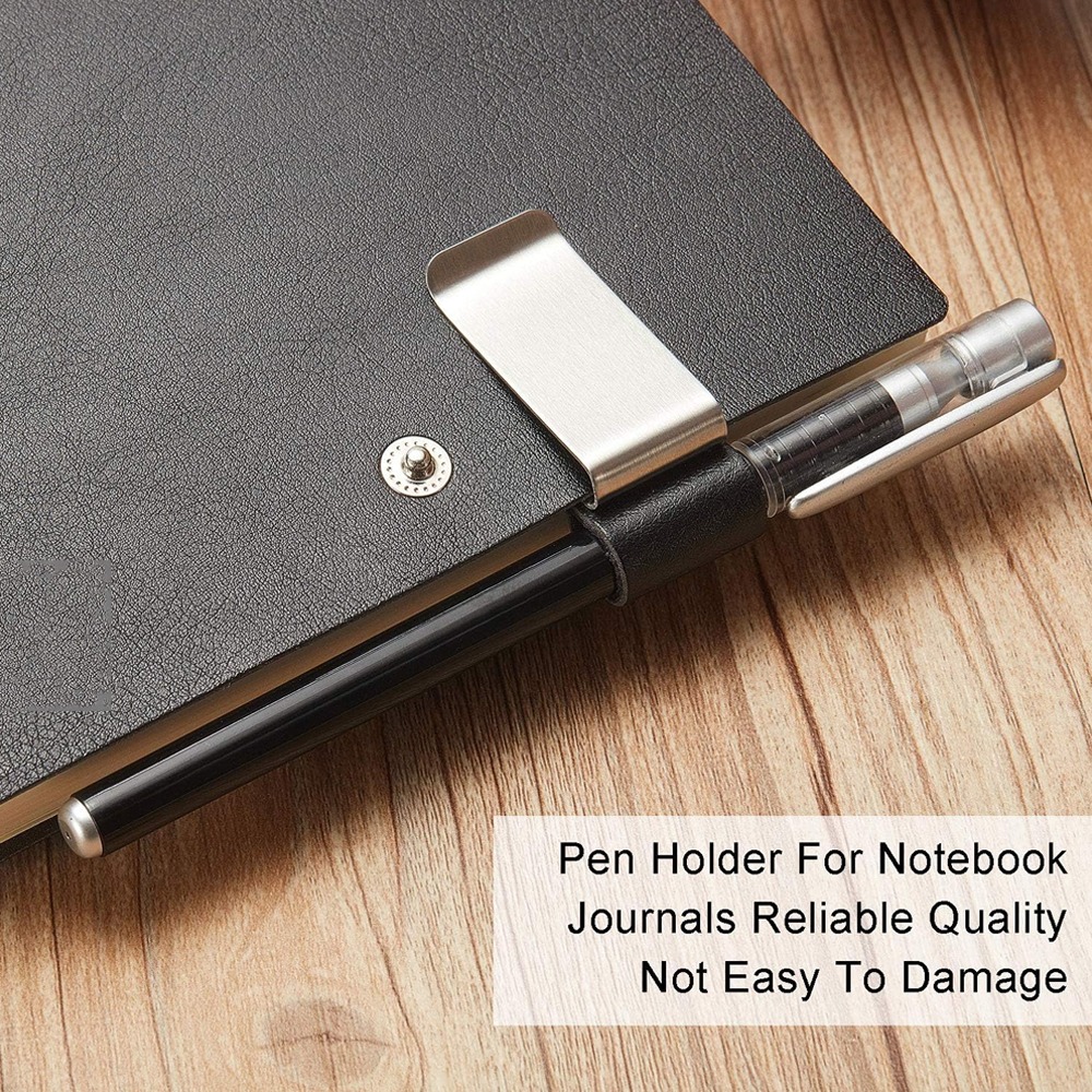 수제 가죽 황동 스테인리스 펜 홀더 클립 저널 노트북  - Leather Work Notebook 리뷰 및 가격