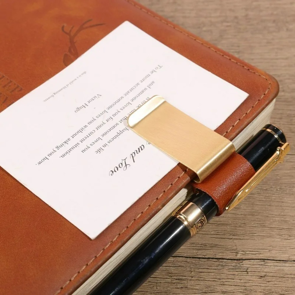 수제 가죽 황동 스테인리스 펜 홀더 클립 저널 노트북  - Leather Work Notebook 리뷰 및 가격
