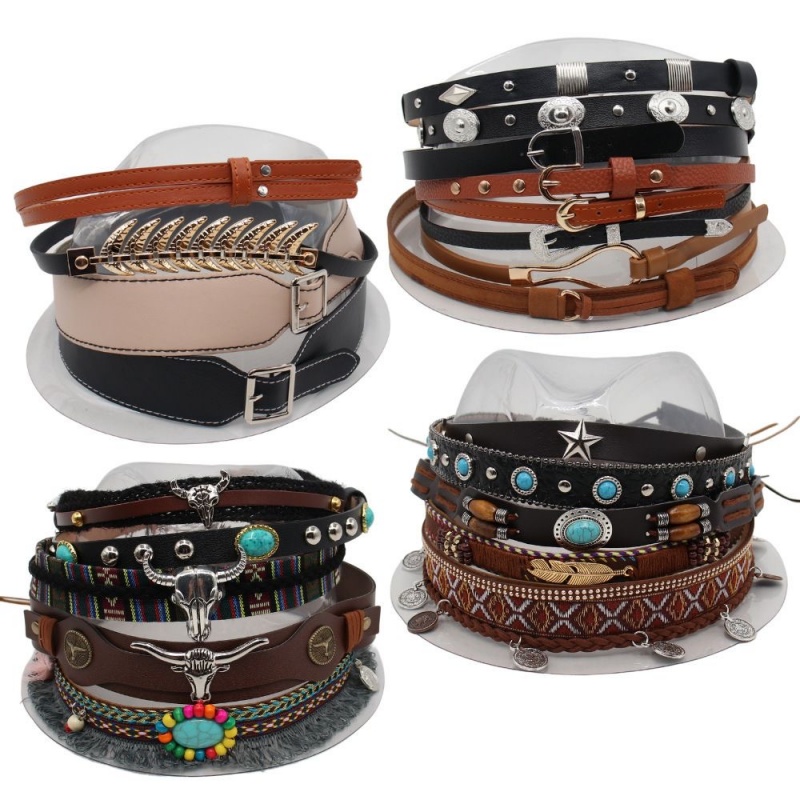 레트로 에스닉 스타일 벨트, 헤어밴드, 모자 밴드, D - Leather Work Hat 리뷰 및 가격