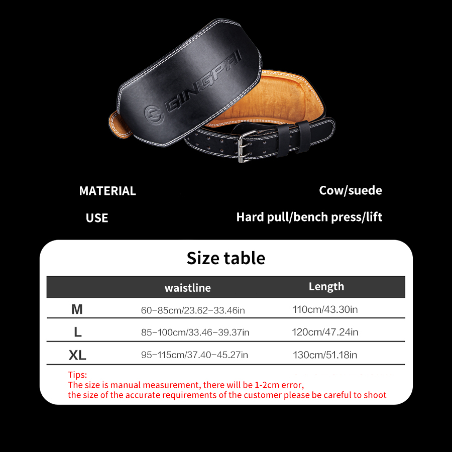 남성 여성을위한 역도 벨트 15cm 너비, 파워 리프팅 - Leather Workout Belt 리뷰 및 가격