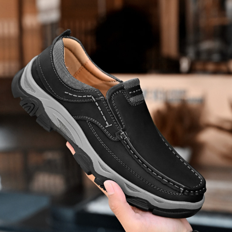 남성 로퍼 슬립온 보트 슈즈 PU 가죽 로퍼 워킹 캐주 - Leather Work Oxfords 리뷰 및 가격