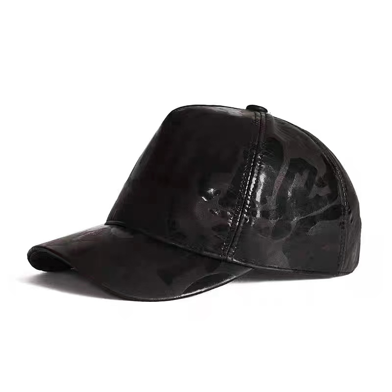 남녀공용 가죽 야구 모자, 가을 트렌디 아웃도어 레저  - Leather Work Hat 리뷰 및 가격