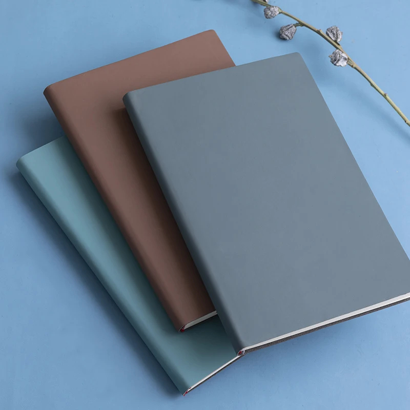 A5 소프트 가죽 노트북, 120페이지, 방수 커버,  - Leather Work Notebook 리뷰 및 가격