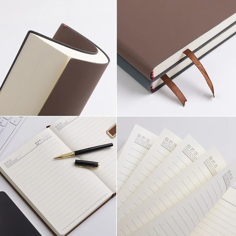 A5 소프트 가죽 노트북, 120페이지, 방수 커버,  - Leather Work Notebook 리뷰 및 가격