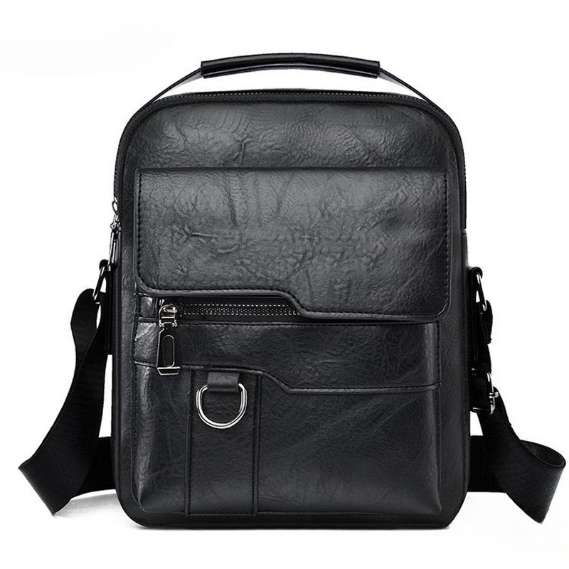 핫한 한국 스타일 남성 캐주얼 숄더백 다층 러기드 캔버 - Leather Work Bag Laptop 리뷰 및 가격