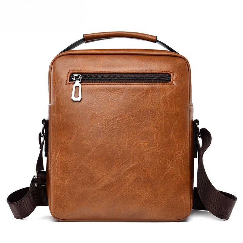 핫한 한국 스타일 남성 캐주얼 숄더백 다층 러기드 캔버 - Leather Work Bag Laptop 리뷰 및 가격