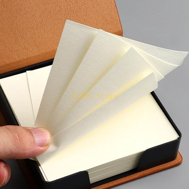패션 스티커 노트 주최자 박스 가죽 메모 패드 디스펜서 - Leatherworker Name 리뷰 및 가격