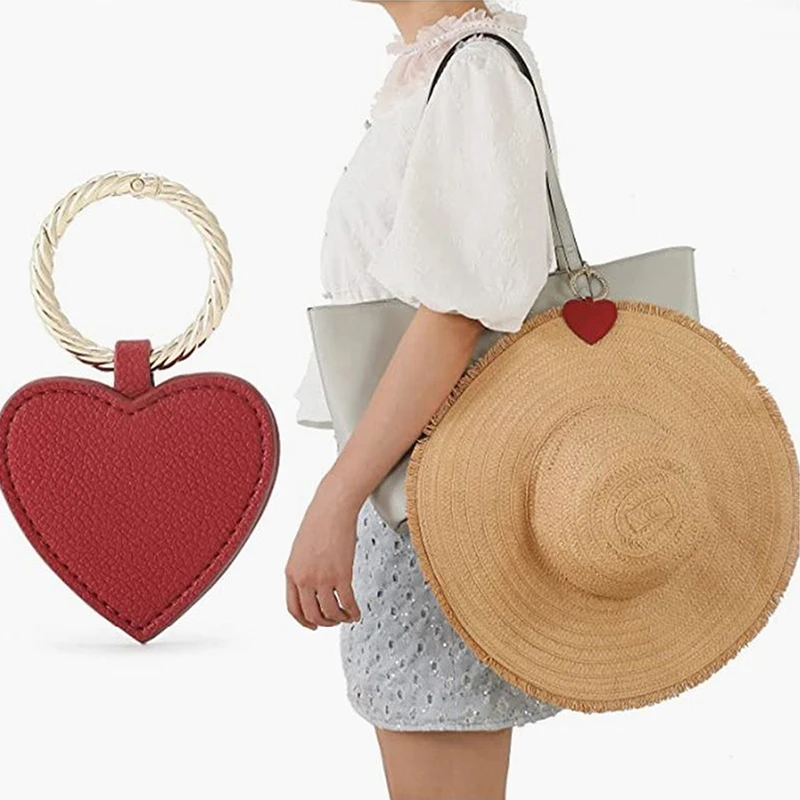 1Pcs 마그네틱 모자 클립 PU 가죽 여행용 태양 모 - Leather Work Hat 리뷰 및 가격