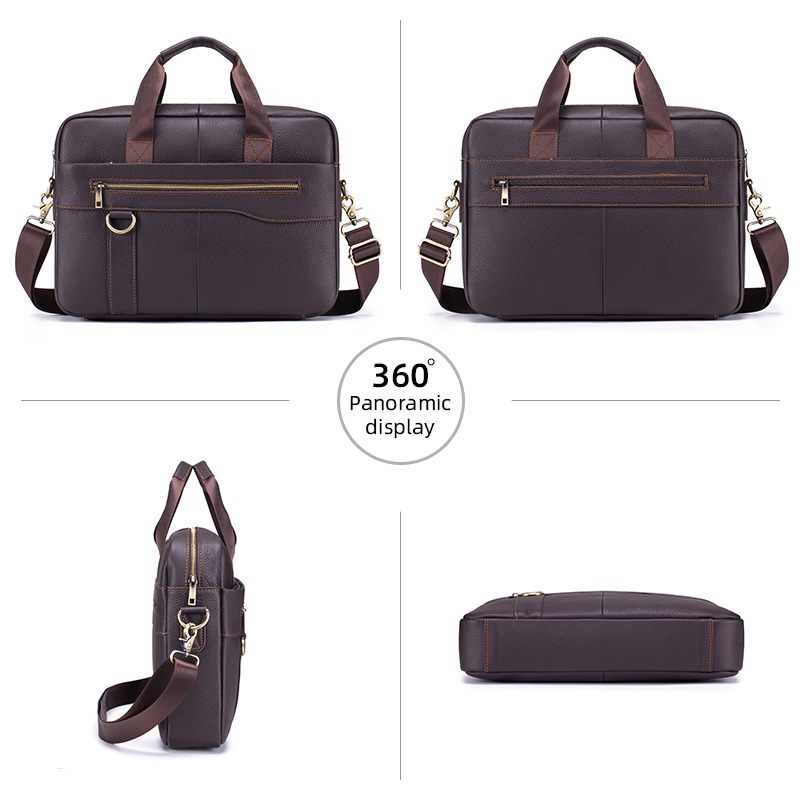 남성용 빈티지 정품 가죽 서류 가방 대형 노트북 가방  - Leather Work Bag Laptop 리뷰 및 가격