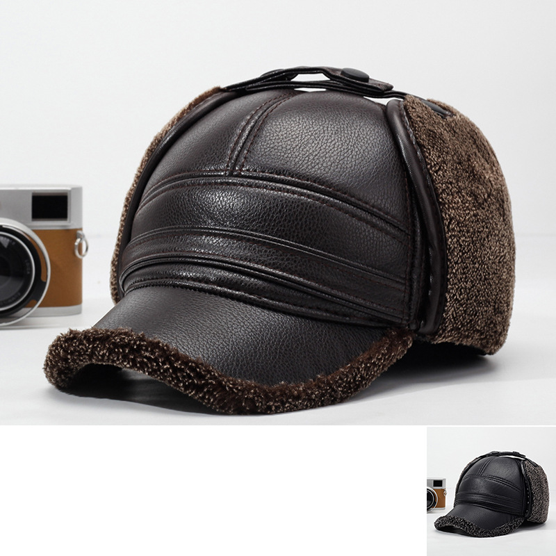 2026년 신상 PU 가죽 겨울 남성용 패딩 따뜻한 아 - Leather Work Hat 리뷰 및 가격