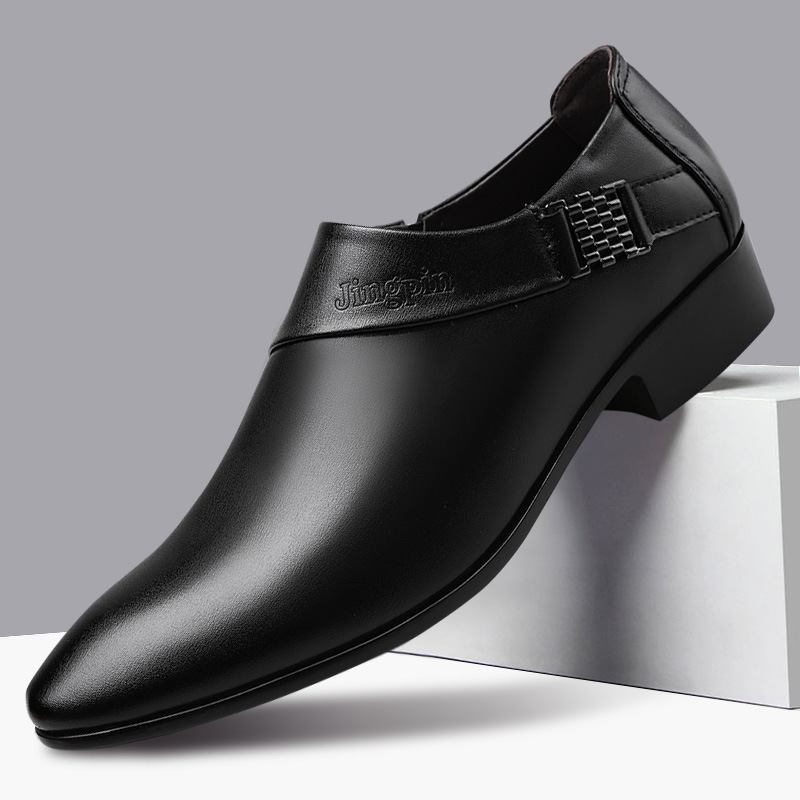 남성용 옥스포드 가죽 신발 럭셔리 비즈니스 남성 드레스 - Leather Work Oxfords 리뷰 및 가격