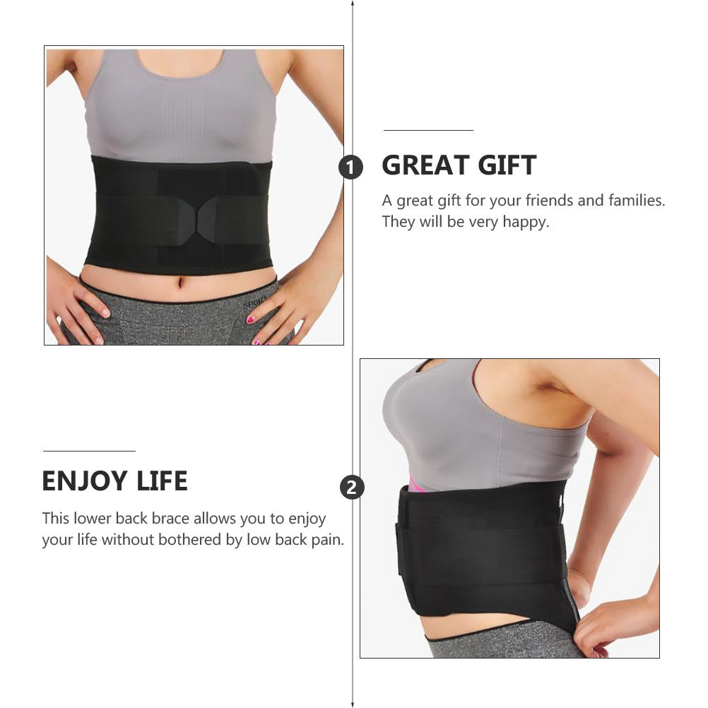 고급 허리 보호대 - 통증 완화용 조절 가능한 요추 지 - Leather Workout Belt 리뷰 및 가격