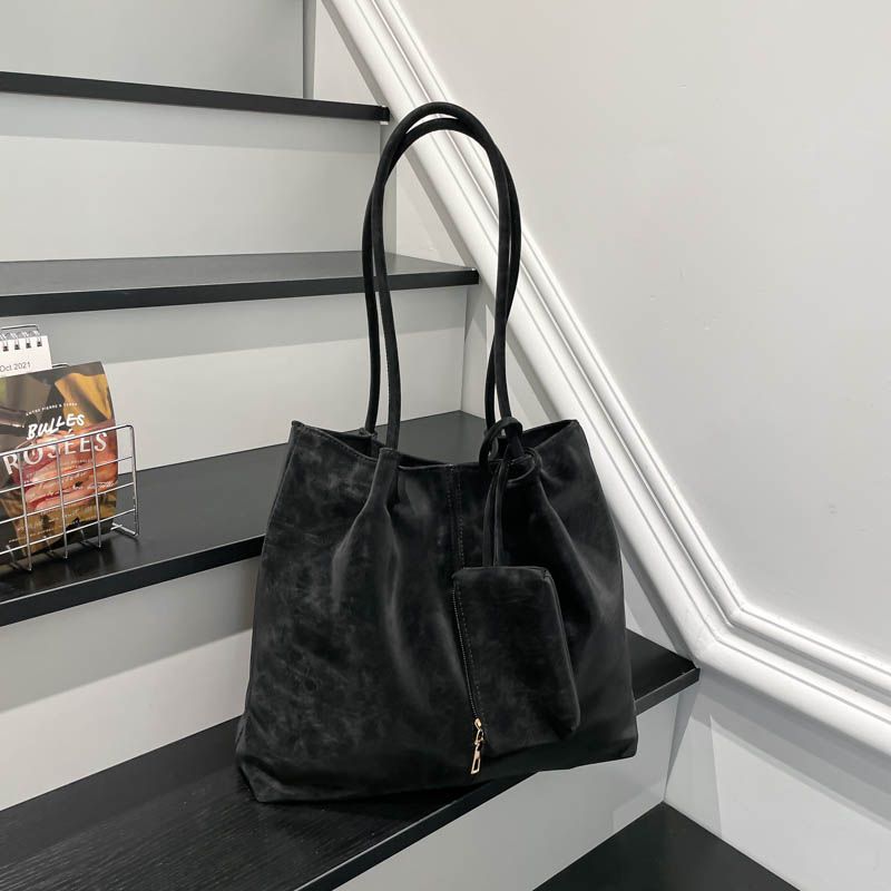 빈티지 투피스 대용량 여성용 토트백 2026 신상 출퇴 - Leather Work Handbags For Women 리뷰 및 가격